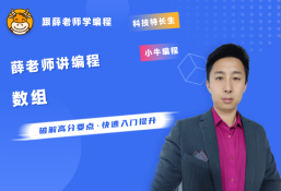 薛老师讲编程之信奥赛专题-数组