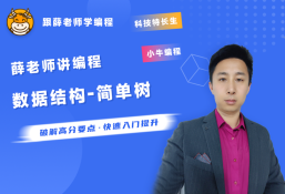 薛老师讲编程之信奥赛专题-数据结构之简单树